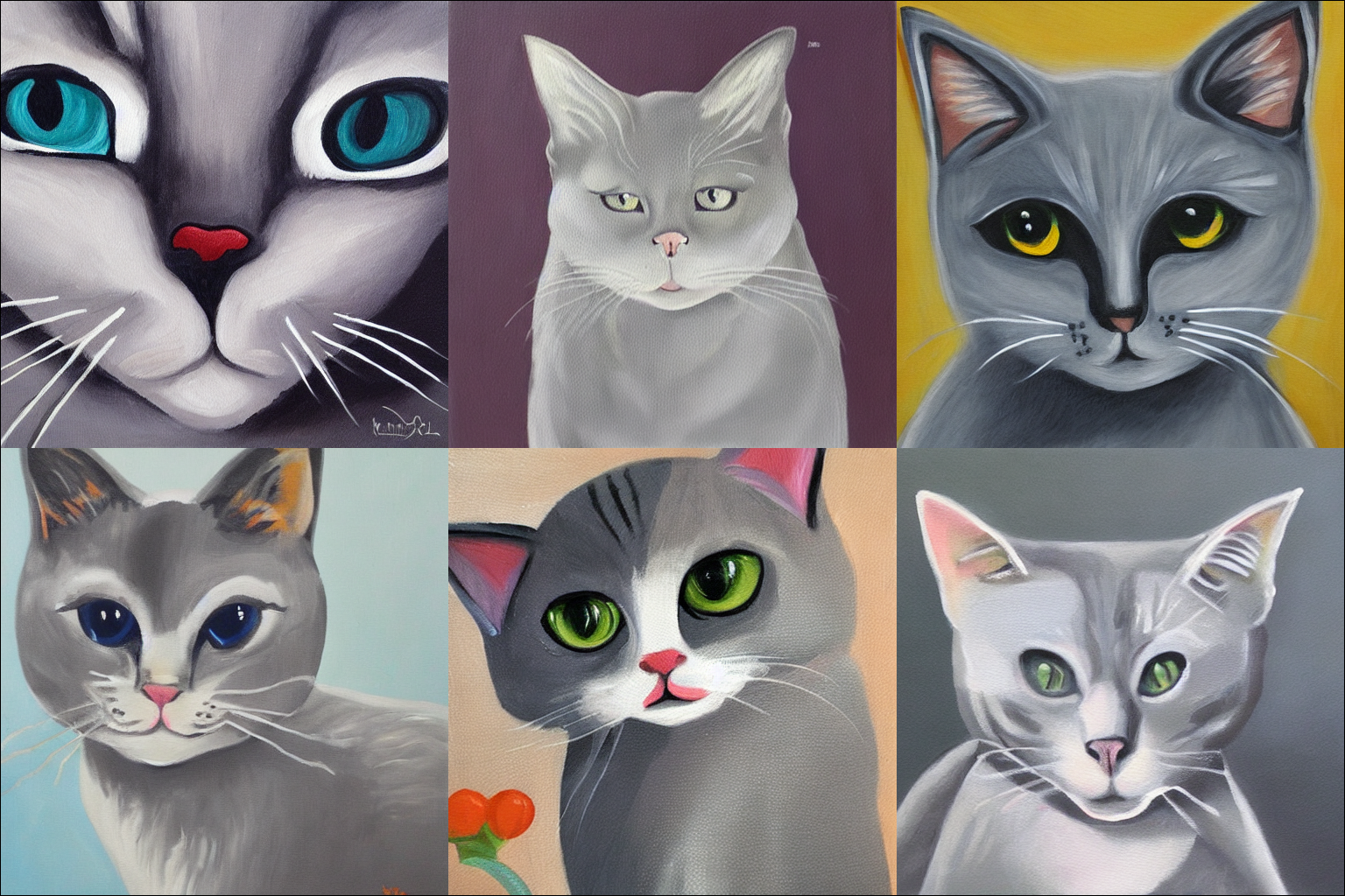 acrylic-grey-cat