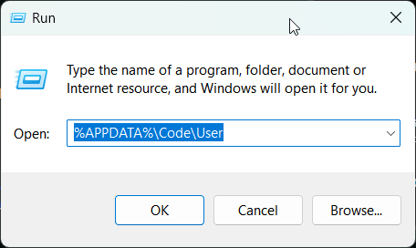 open-vscode-user-data-folder